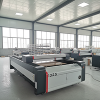 Machine de gravure et de découpe laser CO2 1325 80W-150W, graveur laser CNC pour bois, acrylique, papier, cristal, refroidissement par eau, contrôle Ruida