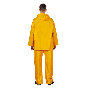 <span class=keywords><strong>Impermeable</strong></span> Plegable <span class=keywords><strong>Largo</strong></span> para <span class=keywords><strong>Hombre</strong></span> R021, de PVC/Poliéster, con Alta Visibilidad y Reflectividad de Seguridad para Viajes - Product Image 6