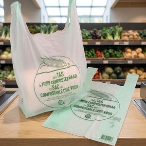 Disposable Plastic Garbage <b>Bags</b> Trash <b>Bags</b> Shopping T Shirt <b>Bags</b> Dog <b>Waste</b> <b>Bags</b> Rubbish <b>Bags</b> Carry <b>Bags</b> Packaging <b>Bags</b> - Product Image 1