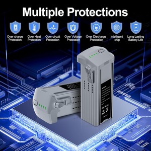 에어 3S 지능형 비행 배터리 4276mAh, 45분 비행시간 제공, DJI 에어 3S 및 에어 <span class=keywords><strong>3</strong></span> 드론 배터리 교체용 - Product Image 4