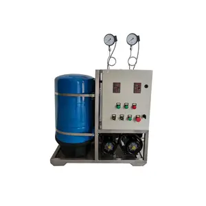 Sistema de pressão constante invertido de frequência variável para bombear conjunto de bombas de reforço de água
