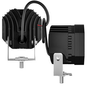 Projecteur à lentille de 3 pouces, feux antibrouillard LED, barre lumineuse LED 4x4, blanc + jaune, Focos LED, lampe laser automatique pour Wrangler JL, feux de moto - Product Image 5