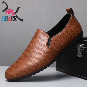 Zapatos Casuales de Negocios para Hombre 2025, Mocasines Cómodos de Piel Sintética con Suela Suave para Oficina y Caminar en Todas las Estaciones - Product Image 6