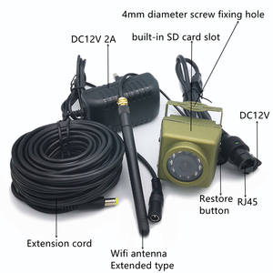 Kit caméra RTMP pour nichoir, caméra de surveillance extérieure étanche avec vision nocturne 5MP, mini caméra IP <span class=keywords><strong>Wifi</strong></span> audio pour observation des oiseaux et des animaux de compagnie sur YouTube - Product Image 6
