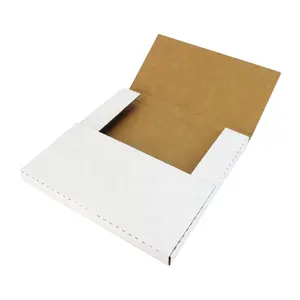 공장 도매 비닐 기록 배송 상자 도매 원피스 선물 포장 흰색 골판지 상자