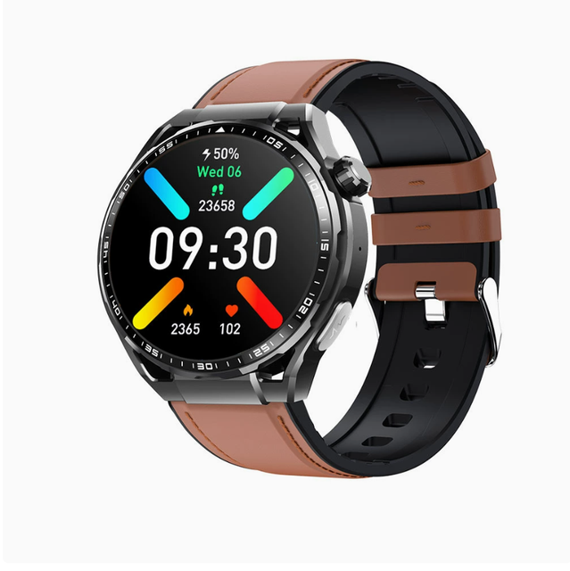 F200 Smartwatch Touch Screen Android Compatible IPS Display Life Waterproof Non-invasive Monitoring Blood Pressure Step Counting
