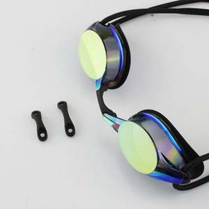 Gafas de Natación de Silicona Antivaho HD Coloridas para Hombre, Equipo de Natación Profesional para Entrenamiento y Competición - Product Image 5