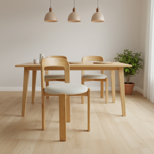 Silla de <span class=keywords><strong>Comedor</strong></span> de Madera Maciza con Respaldo Grueso, Diseño Moderno, Panel de Madera Contrachapada Colorida para <span class=keywords><strong>Muebles</strong></span> de Hogar, para Uso en Apartamentos - Product Image 1