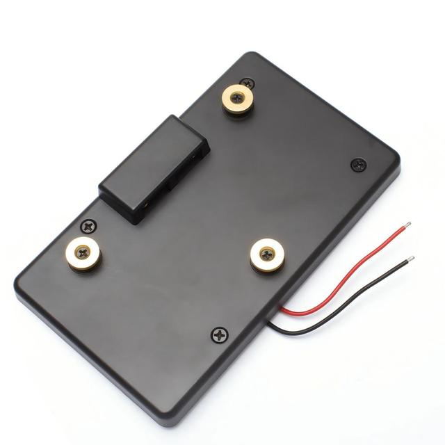 E-IMAGE E-GMP Gold Mount Battery Adapter Plate for DV HDV Power Supply