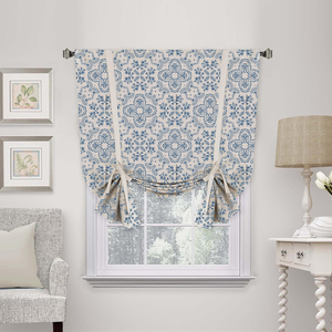 Cortinas de Estilo Francés Semi-Opacas con Cinta para Atar, Venta al por Mayor de Fábrica DaiRui, 63x42 Pulgadas (160x107 cm) - Product Image 1