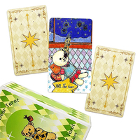 Grosir kualitas tinggi kartu afirmasi khusus kertas Oracle Deck desain kartu Tarot dengan buku panduan