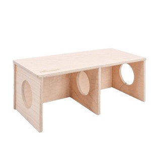 Túnel de madera para hámster, laberinto, escondite, juguete de exploración para uso en interiores - Product Image 5