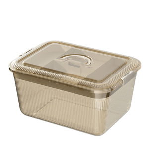Transparent Toolbox Multi Layer <b>Storage</b> <b>Box</b> With Lid Large Capacity Portable Organizer For Home <b>Tools</b> And Parts - Product Image 5