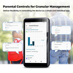 Reproductor MP4 Android con Pantalla Grande de 4 Pulgadas, 3+32 GB de Almacenamiento, WiFi, Altavoz Integrado, Aleación de Zinc, Compatible con GMS, Colores Personalizables - Product Image 2