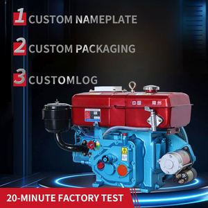Moteur diesel fiable ZR180M monocylindre 4 temps refroidi par eau avec démarrage électrique, puissance 15 kW, pour petit tracteur - Product Image 3