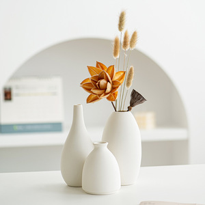 सस्ता छोटा सफेद सिरेमिक फूल <span class=keywords><strong>vase</strong></span> शादी सेंटरपीस व्यवस्था - Product Image 2