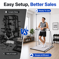Barre de traction Seeway Solo Strength à installation rapide, robuste, pour entraînement complet de force quotidienne, idéale pour la maison et la salle de sport