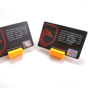 Rfid bloqueo para impreso personalizado de tarjetas de crédito <span class=keywords><strong>y</strong></span> de débito Protector - Product Image 4