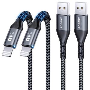 Cable de Datos USB de Carga Rápida SUNGUY, Ecológico, de Nailon Trenzado, Tipo A a Tipo C, para Teléfono Móvil y Uso en Automóvil - Product Image 1