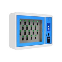 Armoire à clés intelligente en métal robuste avec serrure électronique, alarme antivol intégrée, journal d'audit, système de gestion des clés intelligentes, étanche