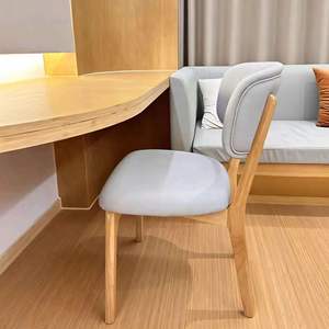 Silla de Hotel Gris Verde, Madera de Abedul, Relleno de Espuma, Estable, para Uso en Interiores - Product Image 1
