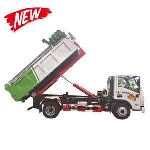 Camiones de basura de compresión Howo Compactador de basura hidráulico Camión de basura - Product Image 2