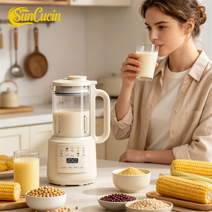 Máquina para Hacer Leche <span class=keywords><strong>de</strong></span> Soya <span class=keywords><strong>de</strong></span> 1.2L, Máquina <span class=keywords><strong>de</strong></span> Acero Inoxidable para Leche <span class=keywords><strong>de</strong></span> Soya, Máquina Automática para Hacer Leche <span class=keywords><strong>de</strong></span> Frutos Secos, Máquina Portátil para Hacer Leche <span class=keywords><strong>de</strong></span> Soya Pequeña - Product Image 1