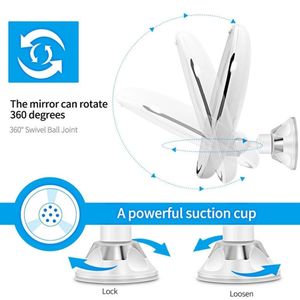 Gương Trang Điểm Led 10 Lần Phóng Đại USB Sạc Mô Hình Ba Màu Nâng Cấp Cốc Hút Gấp Gương Làm Đẹp Với Đèn Led - Product Image 5