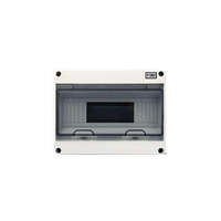 Scatola di Distribuzione HT12 per Esterni in Plastica ABS Impermeabile, Livello di Protezione IP65, Certificata CE, Contenitori per Strumenti Elettronici di Alta Qualità