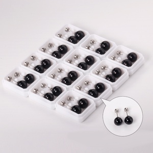 Ensembles de Boucles d'Oreilles Mini pour Enfants à Bas Prix, de 4 mm à 8 mm, en Acier Inoxydable, Bijoux Fins, Boucles d'Oreilles Perle Hypoallergéniques pour Bébés - Product Image 4