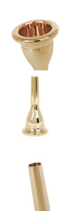 <span class=keywords><strong>Boquilla</strong></span> Grande de Latón, Mecanizada por CNC en una Sola Pieza, 13.3mm - Product Image 6