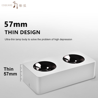 Penjualan terlaris kontrol Modern peredupan antisilau permukaan dipasang 12w 24w 36w 48w langit-langit seni lampu sorot