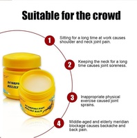Baume Chauffant Scorpion pour Soins de Santé : Crème Apaisante Contre la Fatigue Musculaire, les Douleurs, les Rhumatismes, les Maux de Dos, les Contusions et les Crampes – À Base d'Herbes Naturelles