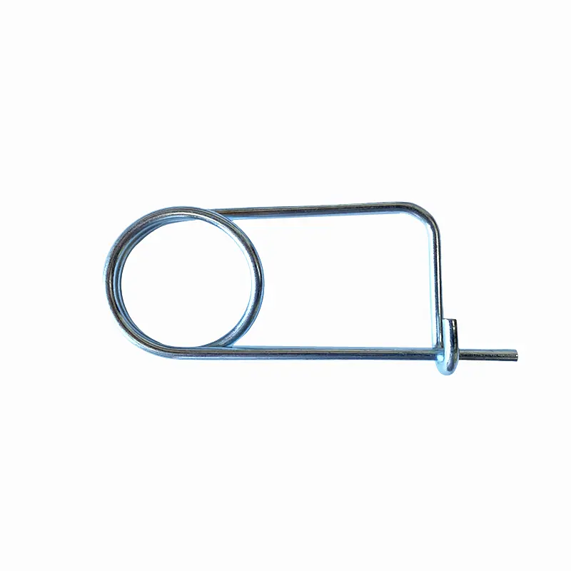 Stainless Steel Spring Clip Wire Safety Lock Pins Coiled Tension Safety Pin