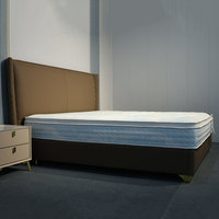 Apartment Single Full Queen King Memory Foam Vakuum-Roll-Up-Taschen feder Anti-Rutsch-Stoff bett Latex matratze