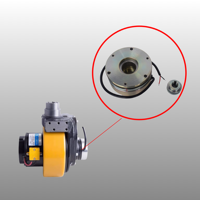 Frein électromagnétique 24V ZDS-24V-6N.M pour moteur de déplacement de chariot élévateur, pièces de transpalette électrique, capacité 2 tonnes, garantie 1 an
