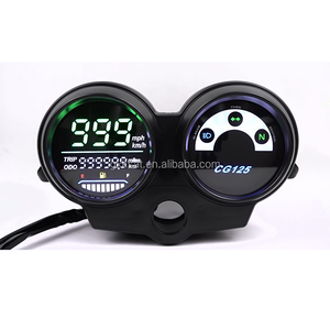 Compteur de vitesse de moto en gros d'usine pour CG125 FAN 200, scooter mécanique, tableau de bord, horloge de vitesse - Product Image 1