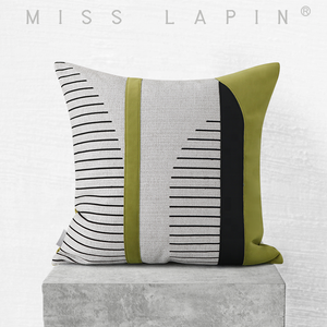 Funda <span class=keywords><strong>de</strong></span> cojín grande, cubierta <span class=keywords><strong>de</strong></span> almohada <span class=keywords><strong>de</strong></span> lino y poliéster, Primavera, decorativa, color verde, <span class=keywords><strong>60x60</strong></span> - Product Image 6