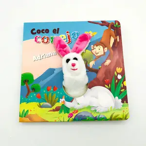 Children Activity Board Magic Yo Insects Picture Finger Puppet Book