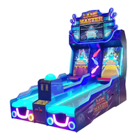 Machine de jeu à jetons pour 2 joueurs, machine de simulation de bowling Lane Master, à vendre