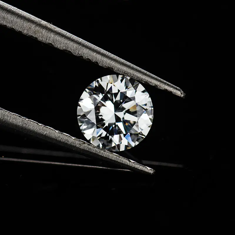 Diamante redondo brillante de corte CVD HPHT, VVS-VS de 1 quilate, certificado IGI, Diamante cultivado en laboratorio