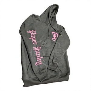 Felpa con Cappuccio Rossa da <span class=keywords><strong>Uomo</strong></span>, Stile Hip Hop con Stampa Digitale di Lettere e Simbolo del Dollaro, Traspirante, Servizio OEM - Product Image 6