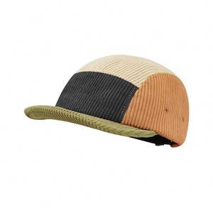 Gorra de Caza de Verano de 5 Paneles de Pana Suave para Exteriores, Marca Personalizada, para Camping y Béisbol - Product Image 1