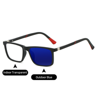 Monturas de Gafas Deportivas con Logotipo Personalizado, Diseño del Fabricante, Material TR90, Fotocromáticas, Anti-Luz Azul, Patillas Flexibles
