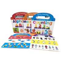 Libro de Cuentos Preescolar para Niños de Alta Calidad con Logotipo Personalizado Impreso a Color, con Rotulador Borrable y Limpiable, Encuadernación Perfecta en Cartón