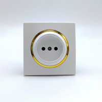 Venta al por Mayor, Estándar Europeo, 10A Máx., Precio Económico Interruptor de Pared con NFC para Uso Doméstico y Hotelero, 220/250V, Material de PC, Montaje en Pared