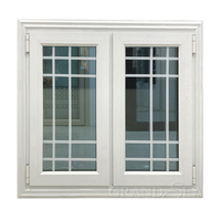 Ventana Abatible Moderna de Aluminio Meidoor con Rotura de Puente Térmico, Diseño de Persiana Templada y Marco con Recubrimiento en Polvo para Cocina, Entrada y Uso Doméstico