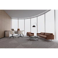 Canapé en mousse PU haute densité au design moderne, disponible en deux places, canapé de détente, mobilier de réception de bureau