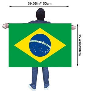 Capa con Bandera de <span class=keywords><strong>Eslovaquia</strong></span> de Diseño Personalizado al por Mayor para Eventos Deportivos, Artículos para Fanáticos, Capa con Bandera de Manga de Poliéster de Alta Calidad - Product Image 4