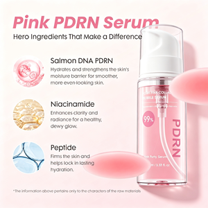 เซรั่มคอลลาเจนสีชมพู PDRN บำรุงผิวให้ชุ่มชื้น กระจ่างใส เพิ่มความยืดหยุ่น ลดความหมองคล้ำ เอสเซนส์บำรุงผิวหน้า - Product Image 3